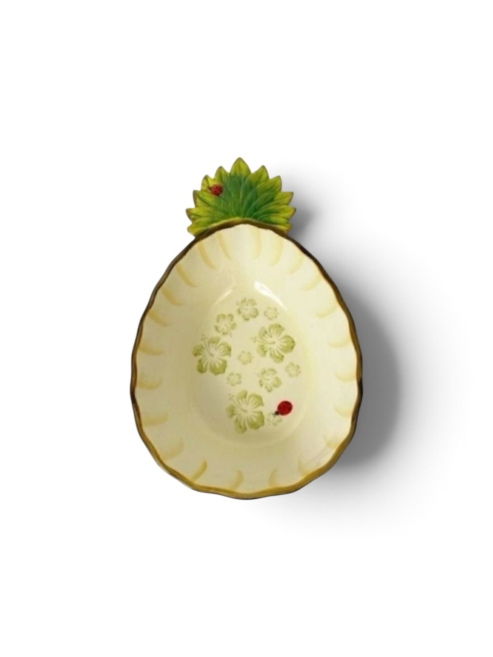 Temp-tations presentable ovenware copa pineapple 1.5 qt Style Ppp-sq-791066